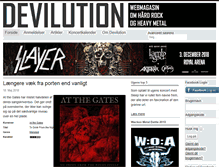 Tablet Screenshot of devilution.dk